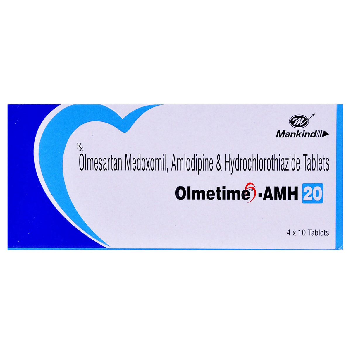 Olmetime AMH 20 Tablet 10's, Pack of 10 TABLETS Olmetime AMH 20 Tablet 10's, Pack of 10 TABLETS