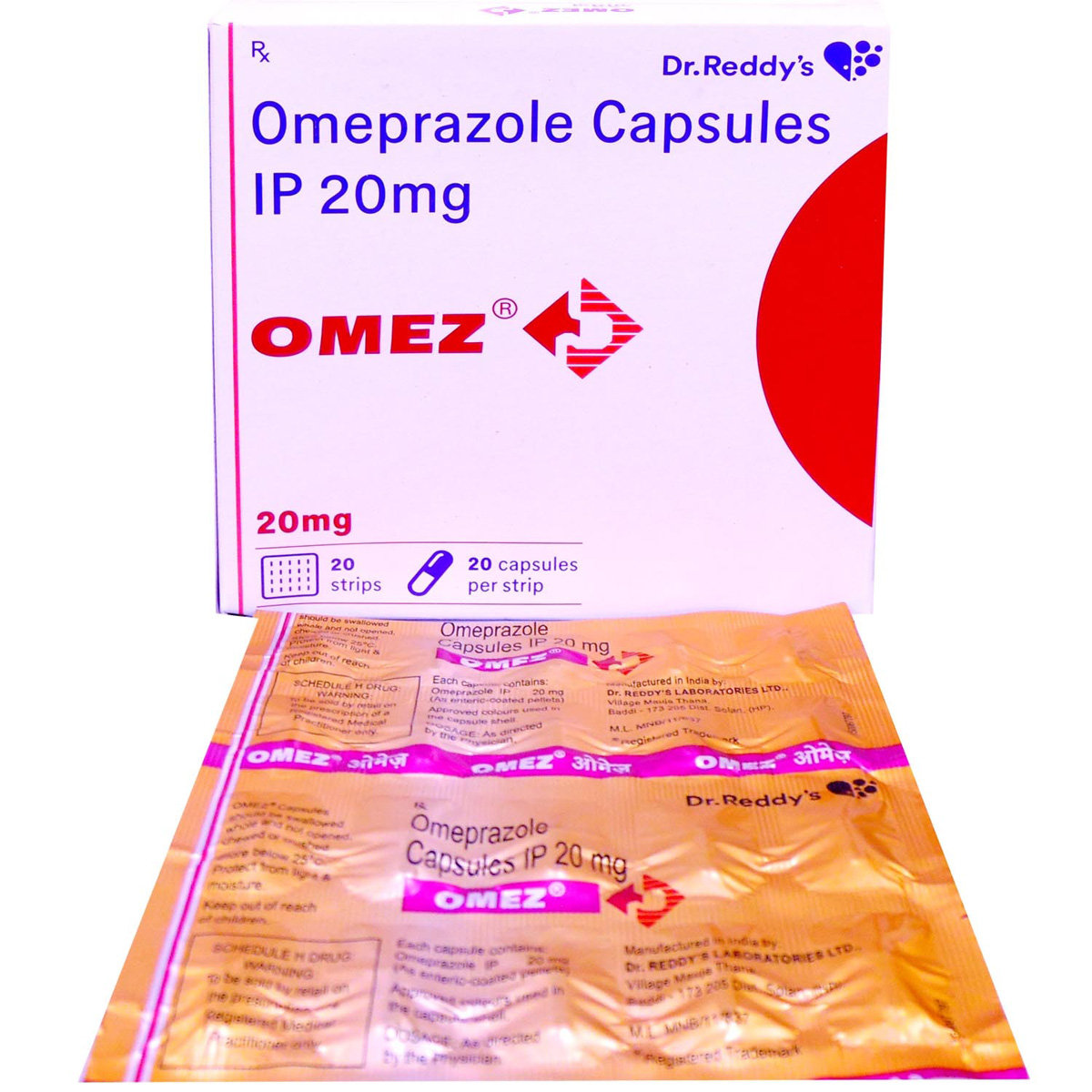 Omez Capsule 20's, Pack of 20 CAPSULES Omez Capsule 20's, Pack of 20 CAPSULES