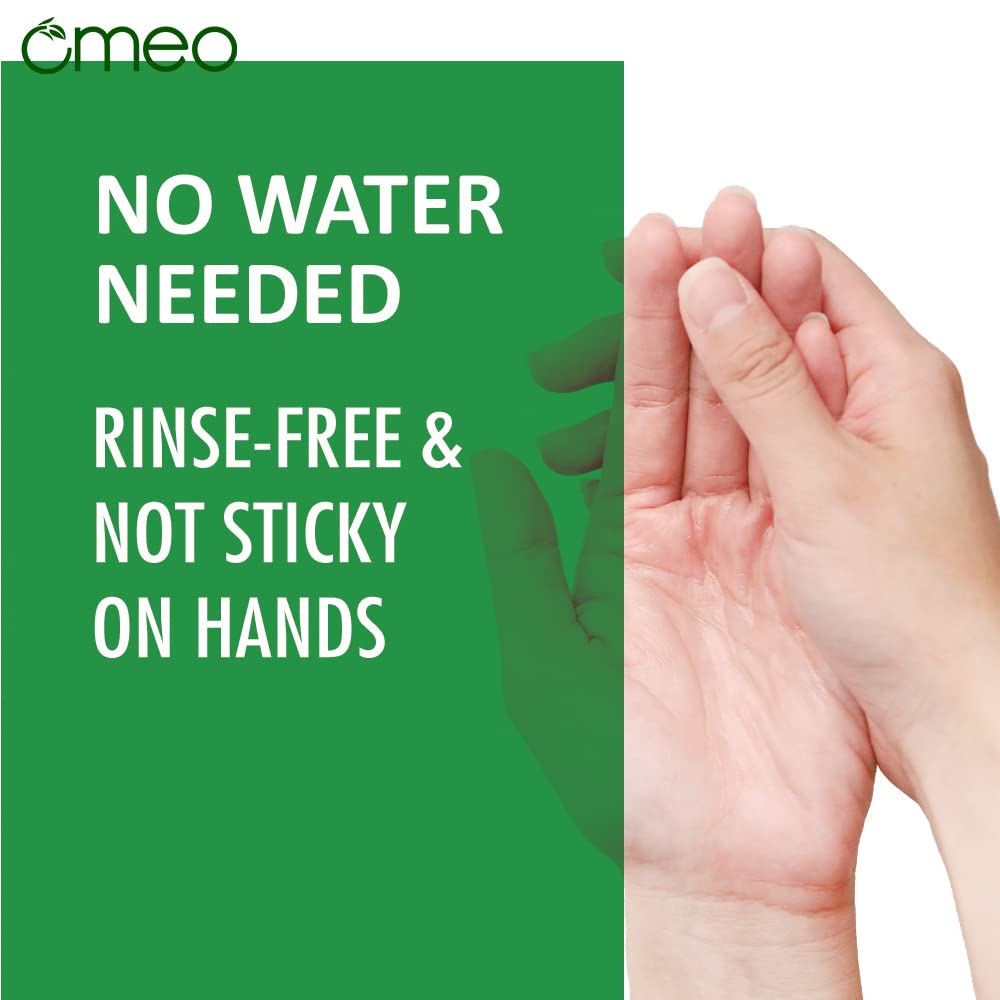 Omeo Aloe Vera Hand Sanitizer 500 ml | With Aloe Vera & Calendula | 70% Alcohol | Kills Germ | Gentle On Skin | Non Sticky Formula, Pack of 1 Omeo Aloe Vera Hand Sanitizer 500 ml | With Aloe Vera & Calendula | 70% Alcohol | Kills Germ | Gentle On Skin | Non Sticky Formula, Pack of 1
