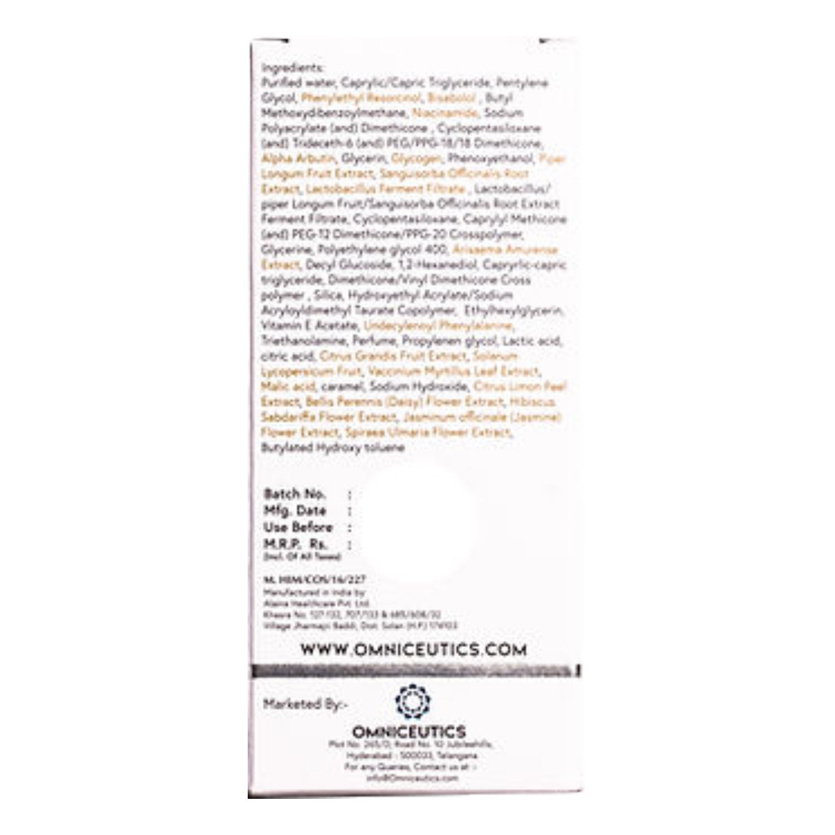 Omnifade Serum 30 ml, Pack of 1 Omnifade Serum 30 ml, Pack of 1