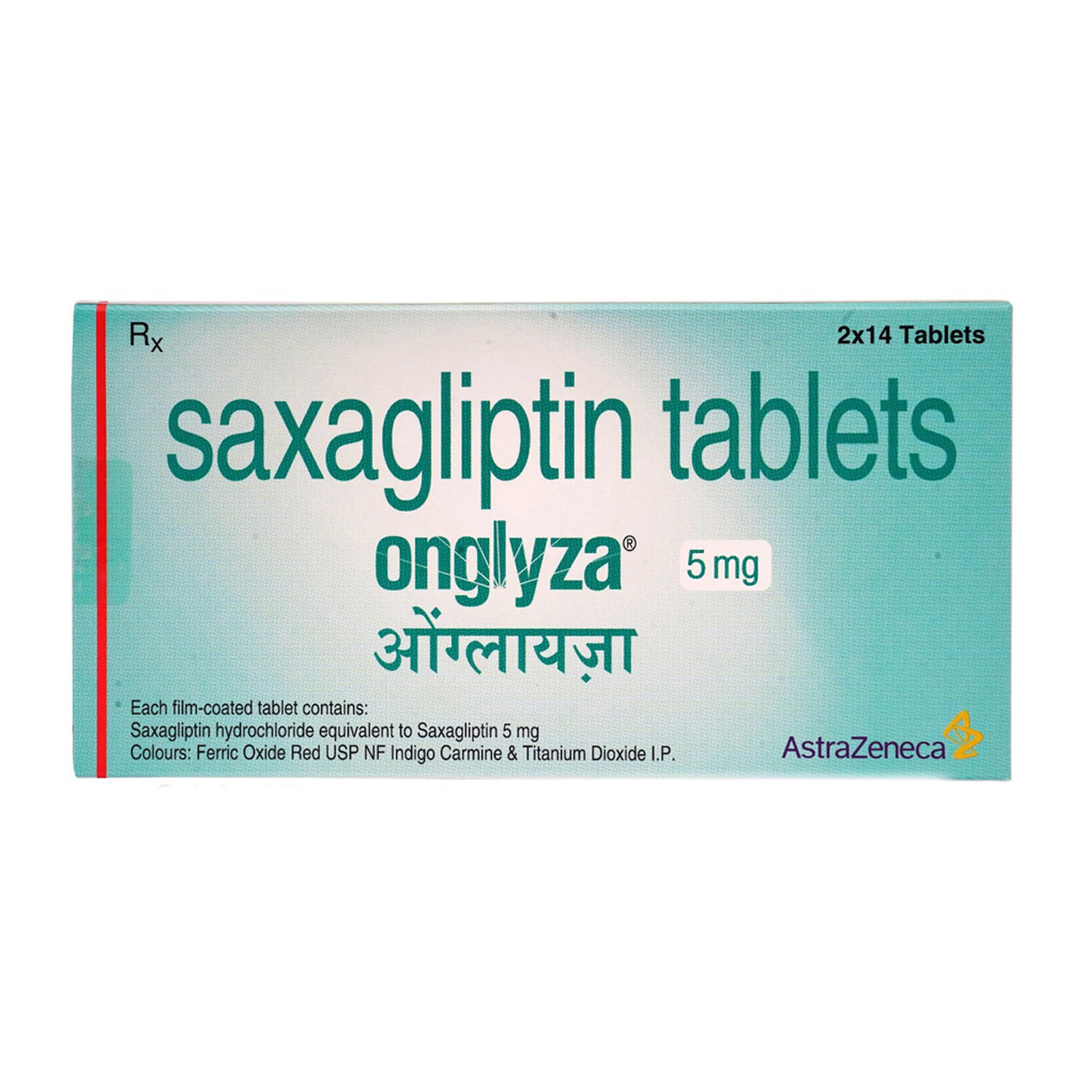 Onglyza 5 mg Tablet 14's, Pack of 14 TABLETS Onglyza 5 mg Tablet 14's, Pack of 14 TABLETS