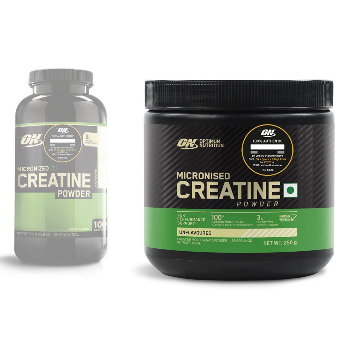 Optimum Nutrition (ON) Micronised Creatine Unflavour Powder, 250 gm, Pack of 1 Optimum Nutrition (ON) Micronised Creatine Unflavour Powder, 250 gm, Pack of 1