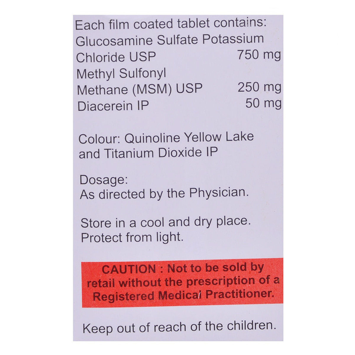 Orcerin GM Tablet 15's, Pack of 15 TABLETS Orcerin GM Tablet 15's, Pack of 15 TABLETS