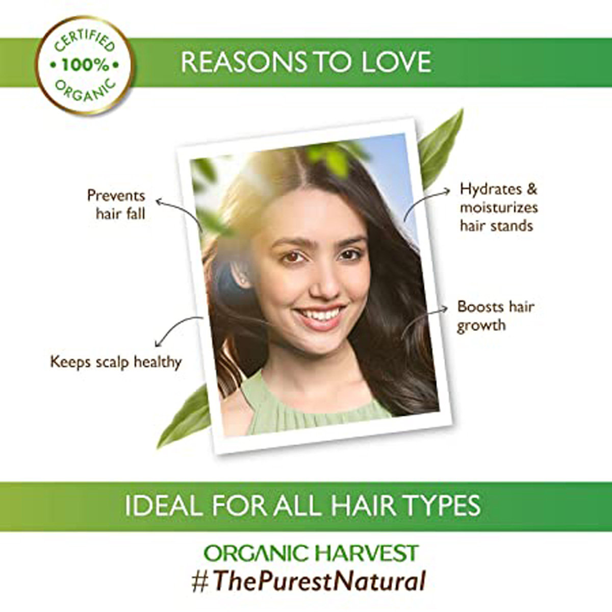 Organic Harvest Hairfall Control Shampoo, 225 ml, Pack of 1 Organic Harvest Hairfall Control Shampoo, 225 ml, Pack of 1