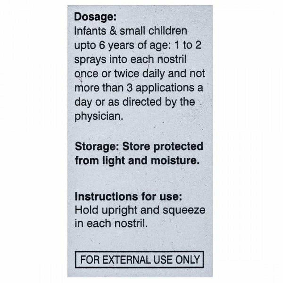 Orinase Paediatric Nasal Spray 10 ml, Pack of 1 DROPS Orinase Paediatric Nasal Spray 10 ml, Pack of 1 DROPS