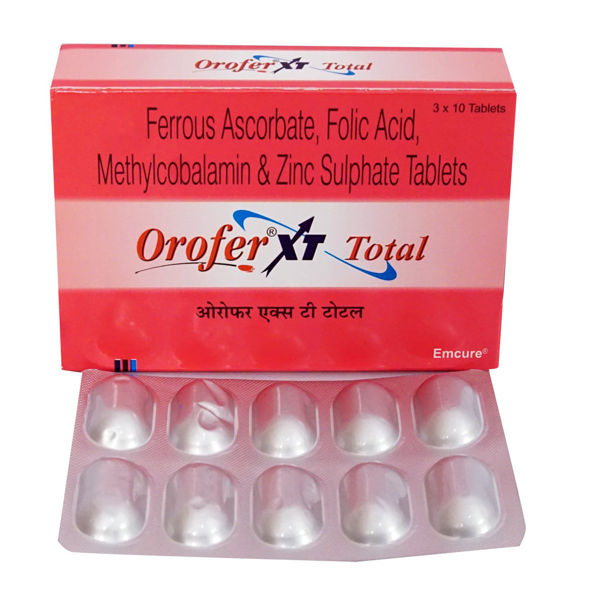 Orofer XT Total Tablet 10's, Pack of 10 TabletS Orofer XT Total Tablet 10's, Pack of 10 TabletS
