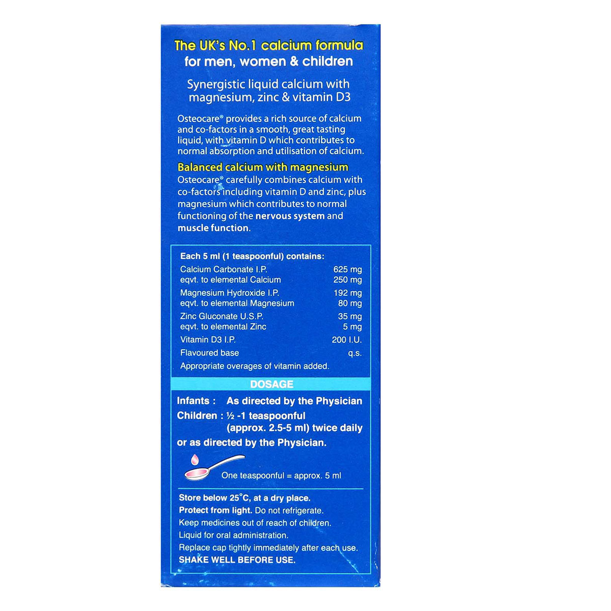 Osteocare Suspension 200 ml, Pack of 1 SUSPENSION Osteocare Suspension 200 ml, Pack of 1 SUSPENSION