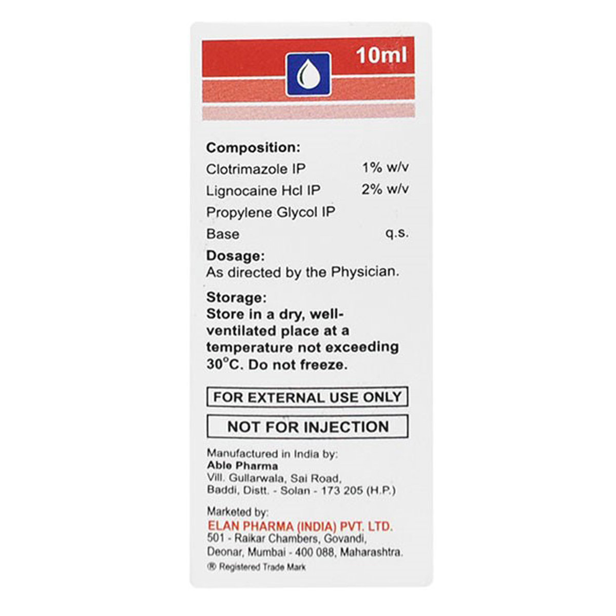 Otain New Ear Drops 10 ml, Pack of 1 Ear Drops Otain New Ear Drops 10 ml, Pack of 1 Ear Drops