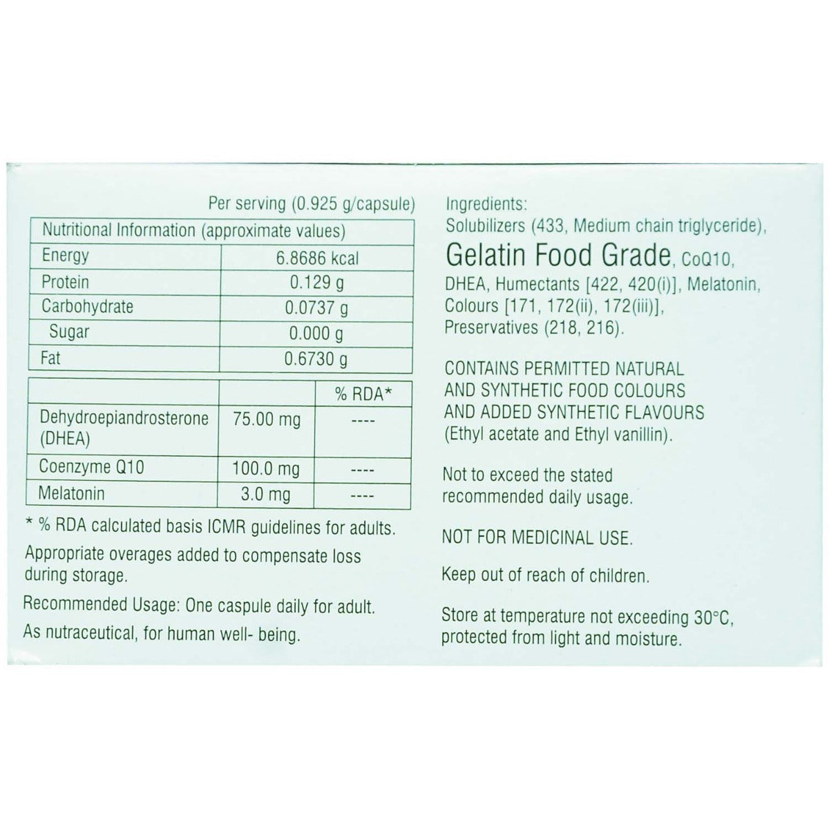 Ovares Plus Capsule 10's, Pack of 10 CAPSULES Ovares Plus Capsule 10's, Pack of 10 CAPSULES