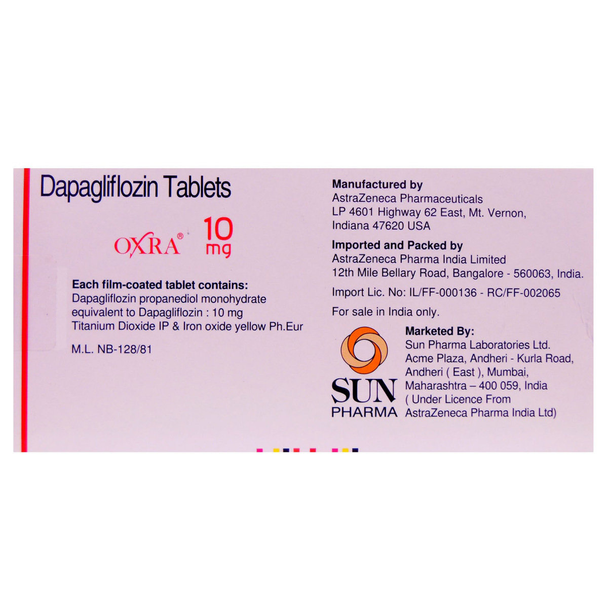 Oxra 10 mg Tablet 14's, Pack of 14 TABLETS Oxra 10 mg Tablet 14's, Pack of 14 TABLETS