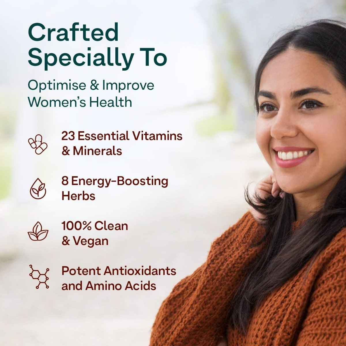 OZiva Daily Women's Multi, 60 Tablets, Pack of 1 OZiva Daily Women's Multi, 60 Tablets, Pack of 1