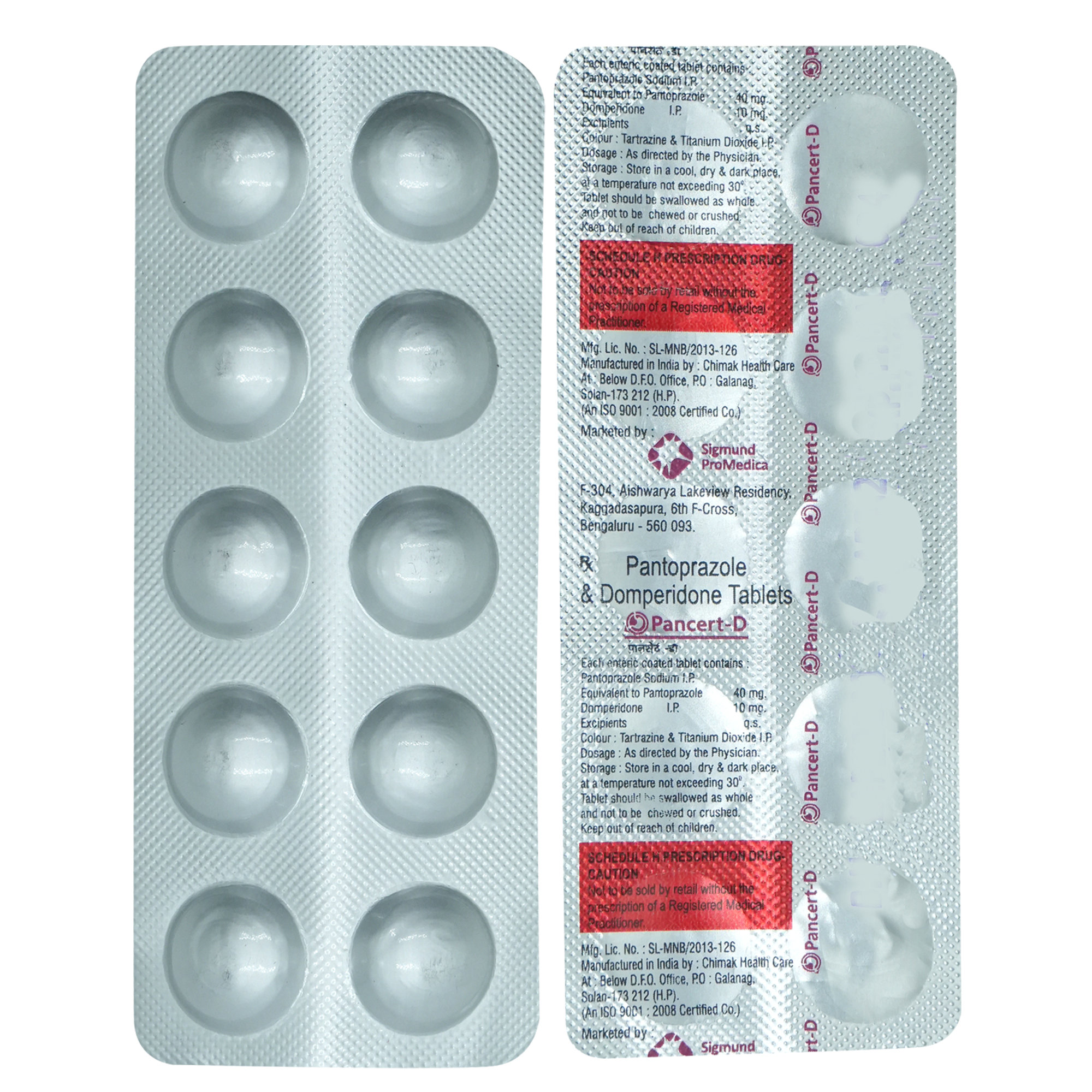 PANCERT D TABLET, Pack of 10 PANCERT D TABLET, Pack of 10