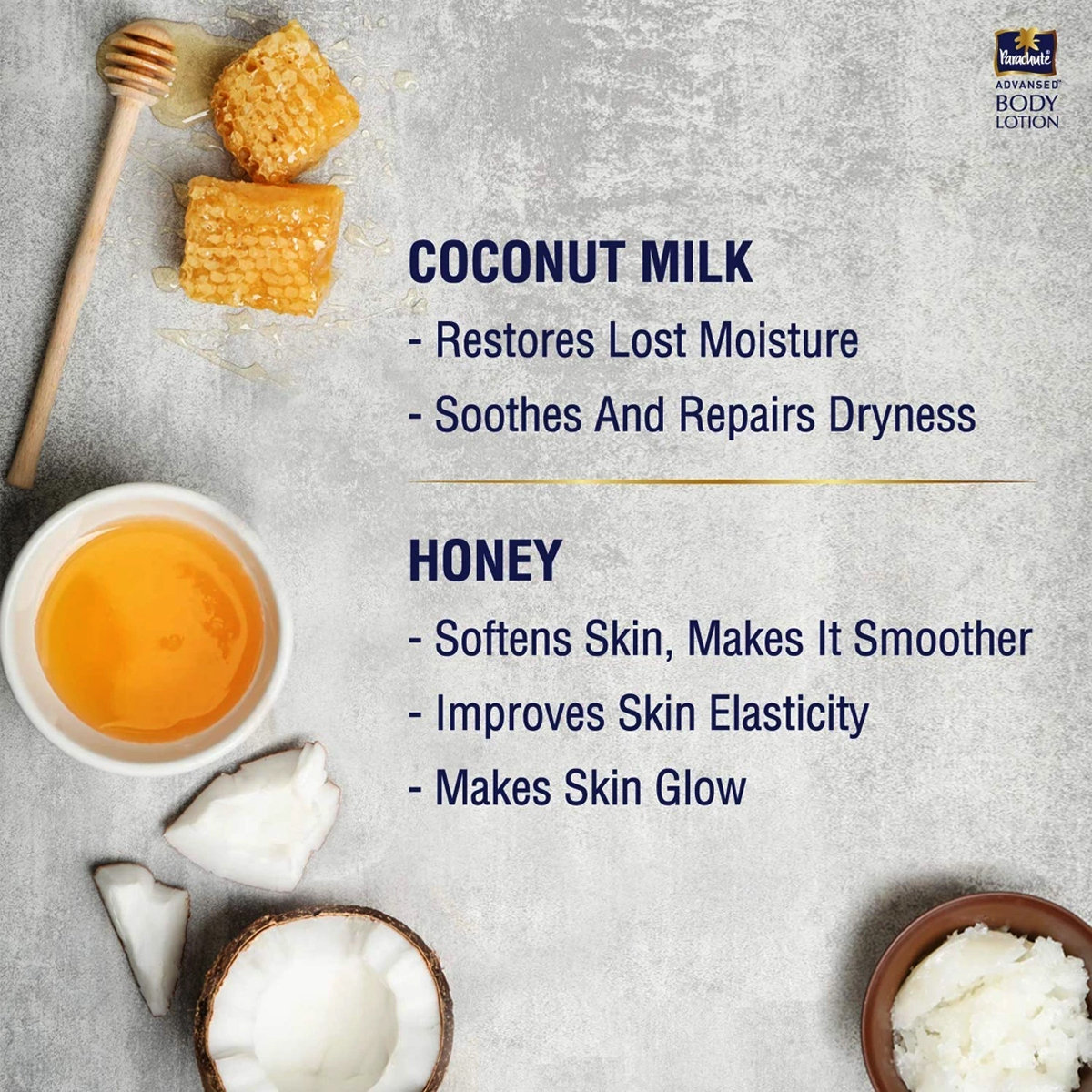 Parachute Advansed Soft Touch Body Lotion 250 ml | With Coconut Milk & Honey | Light Moisturization | Repairs Dryness | 100% Natural | For Dry Skin, Pack of 1 Parachute Advansed Soft Touch Body Lotion 250 ml | With Coconut Milk & Honey | Light Moisturization | Repairs Dryness | 100% Natural | For Dry Skin, Pack of 1