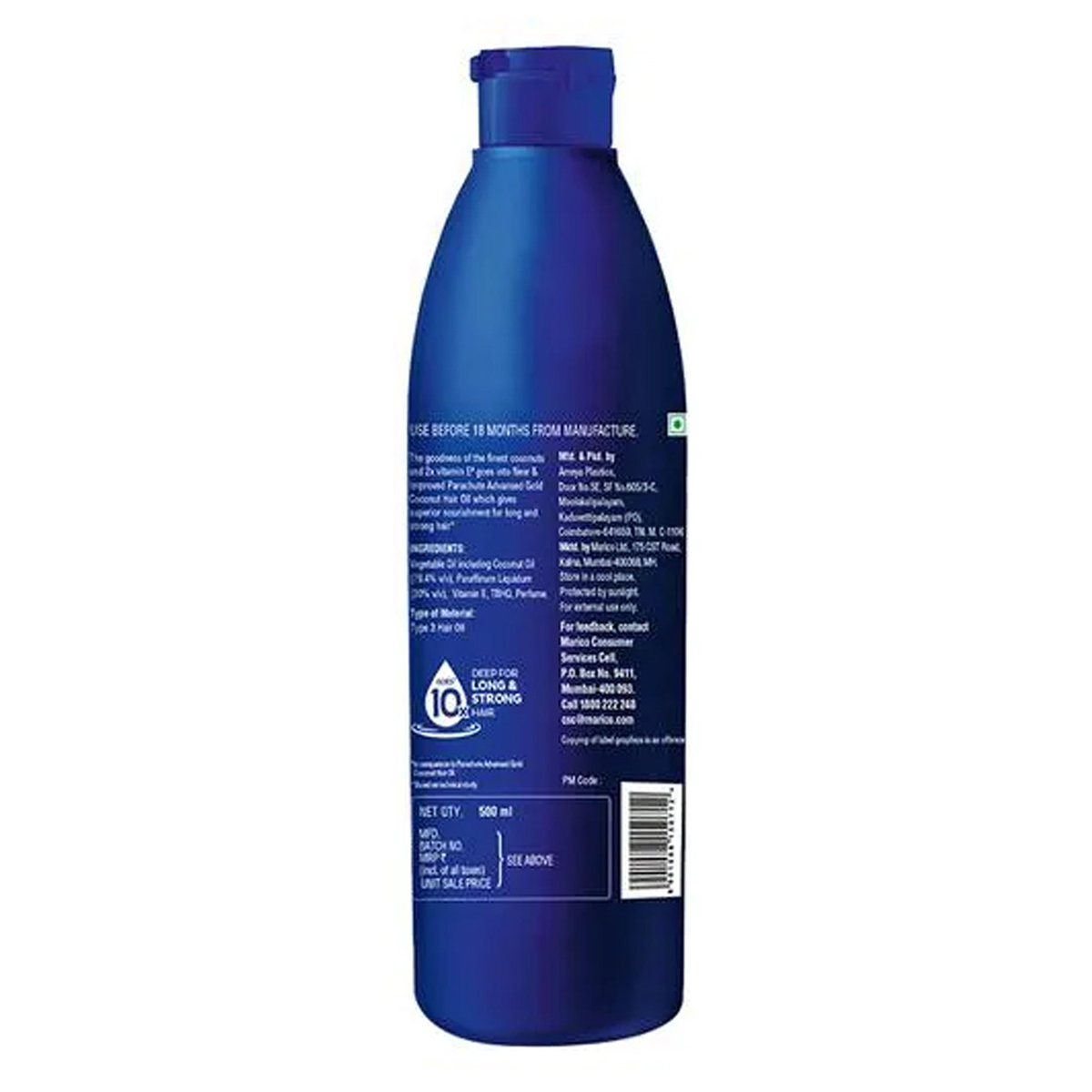 Parachute Advansed Gold Coconut Hair Oil, 50 ml, Pack of 1 Parachute Advansed Gold Coconut Hair Oil, 50 ml, Pack of 1