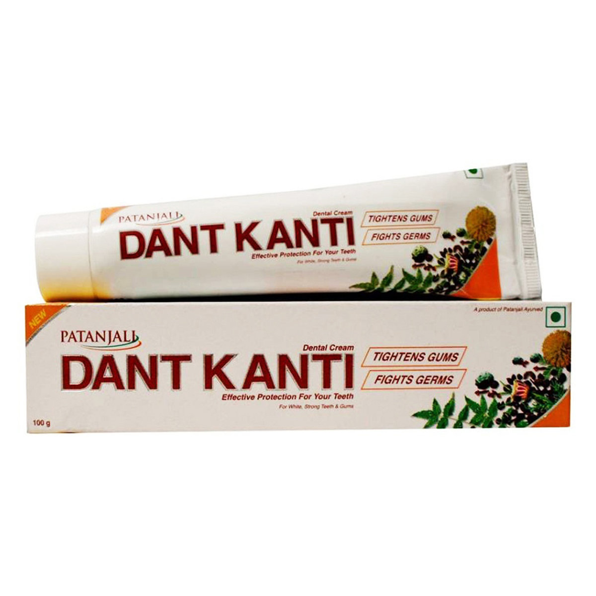 Patanjali Dant Kanti Dental Cream, 100 gm, Pack of 1 Patanjali Dant Kanti Dental Cream, 100 gm, Pack of 1