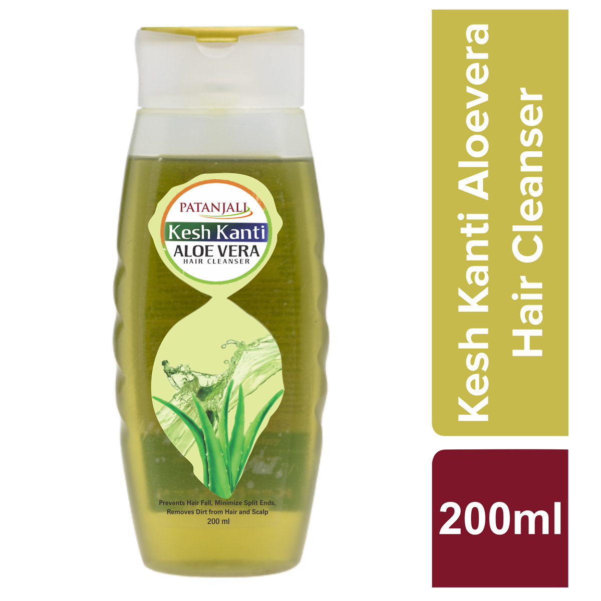 Patanjali Kesh Kanti Aloe Vera Hair Cleanser, 200 ml, Pack of 1 Patanjali Kesh Kanti Aloe Vera Hair Cleanser, 200 ml, Pack of 1