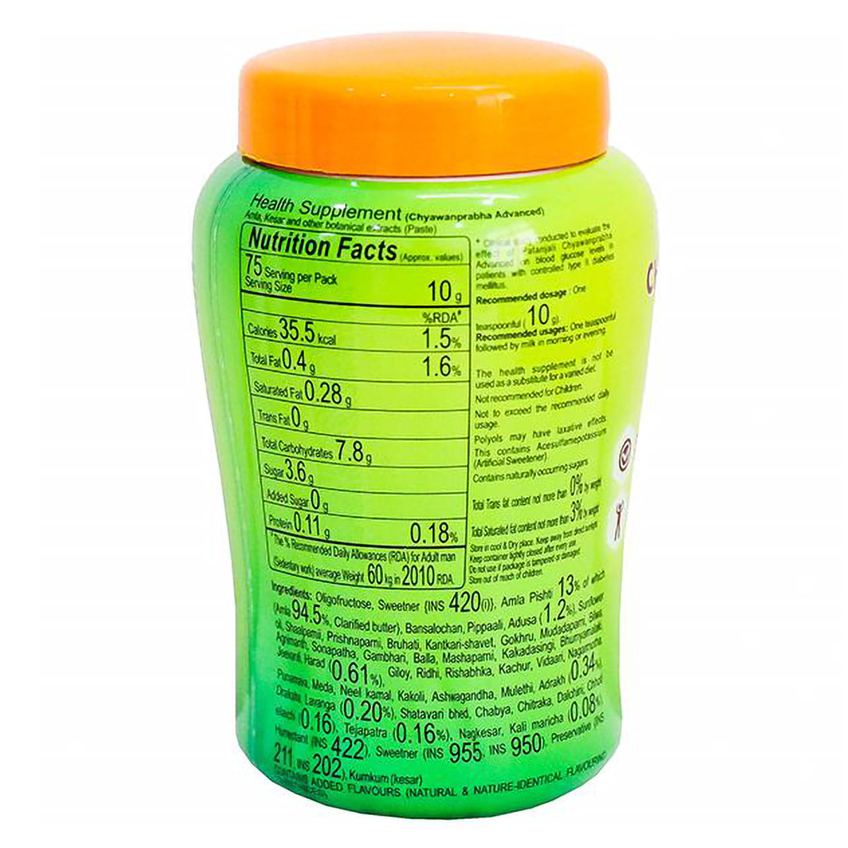 Patanjali Chyawanprabha Advanced, 750 gm, Pack of 1 Patanjali Chyawanprabha Advanced, 750 gm, Pack of 1