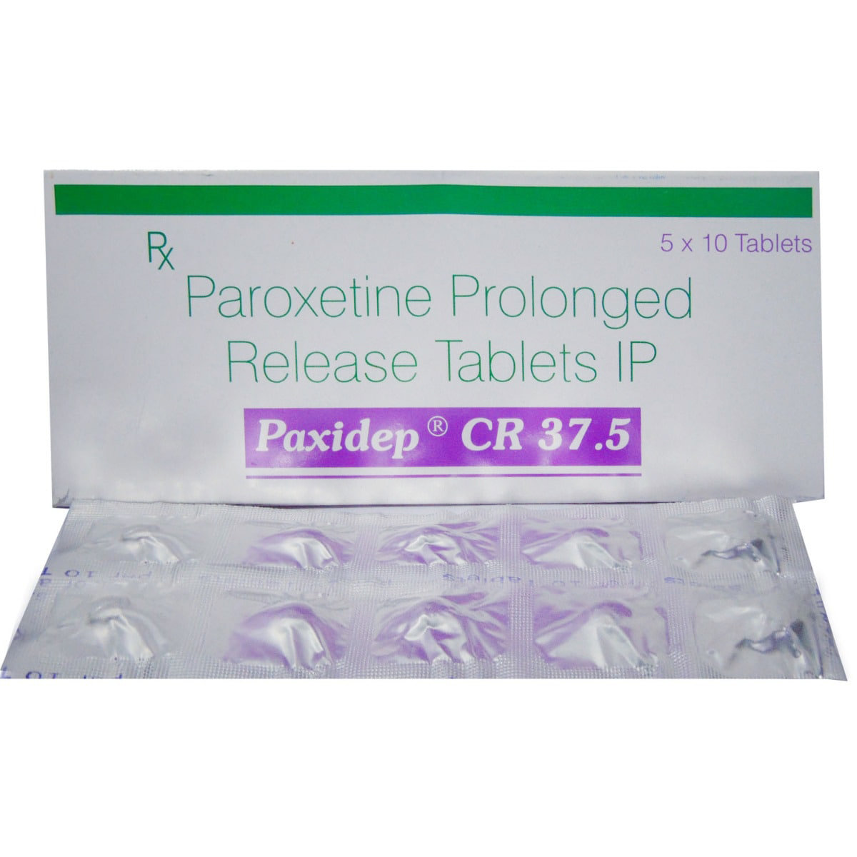 Paxidep CR 37.5 Tablet 10's, Pack of 10 TABLETS Paxidep CR 37.5 Tablet 10's, Pack of 10 TABLETS