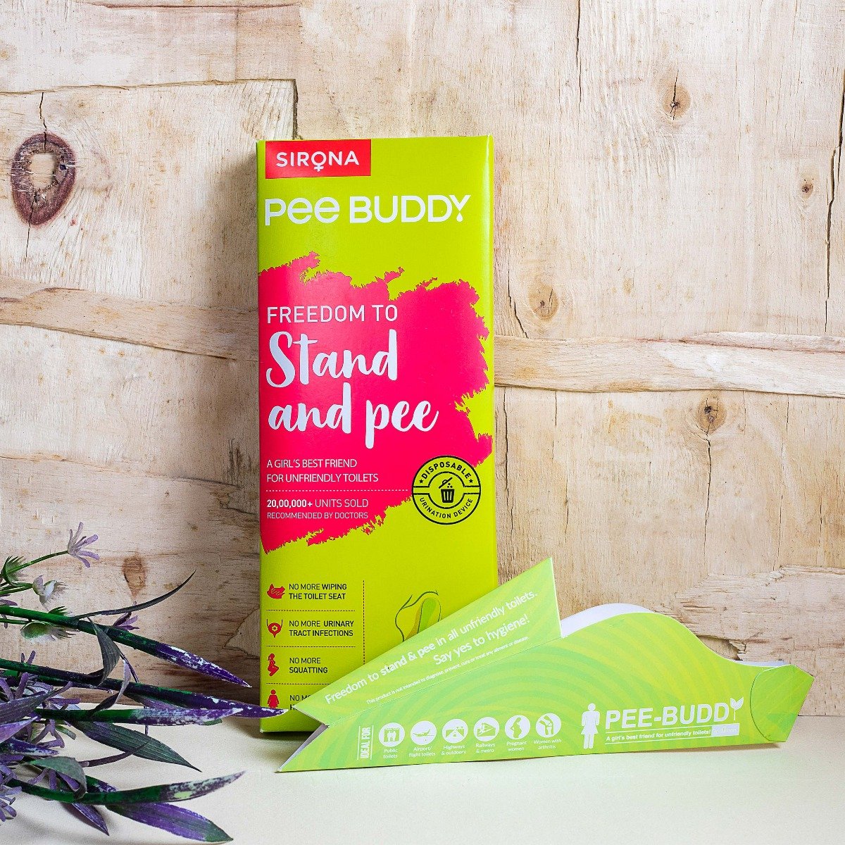 PeeBuddy Freedom to Stand and Pee Disposable Urination Device for Women, 10 Count, Pack of 1 PeeBuddy Freedom to Stand and Pee Disposable Urination Device for Women, 10 Count, Pack of 1