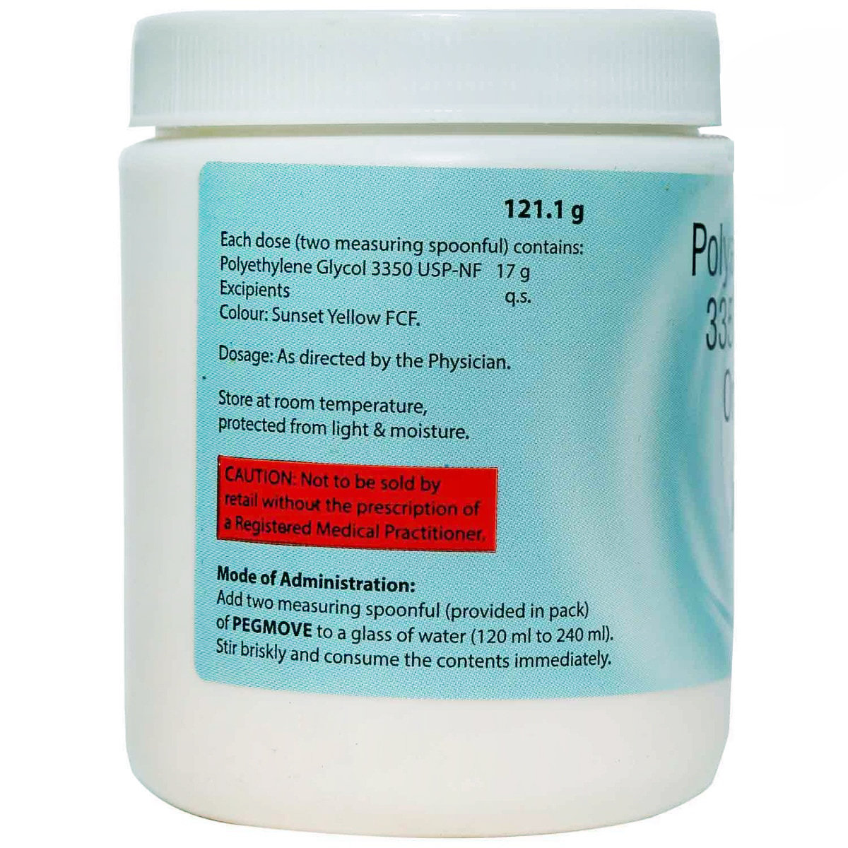 Pegmove Powder 121.1 gm, Pack of 1 POWDER Pegmove Powder 121.1 gm, Pack of 1 POWDER