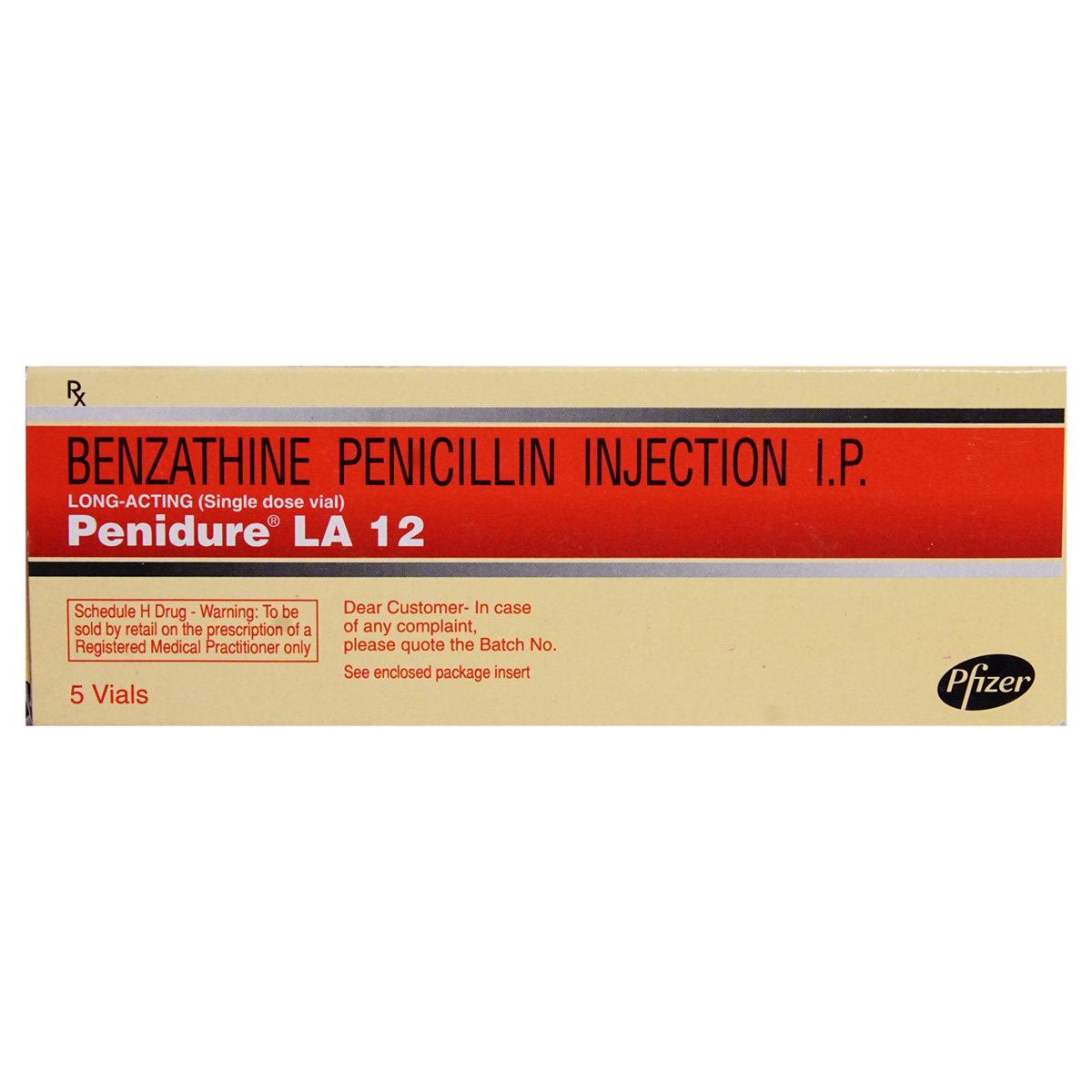 Penidure LA 12 Injection, Pack of 1 Injection Penidure LA 12 Injection, Pack of 1 Injection