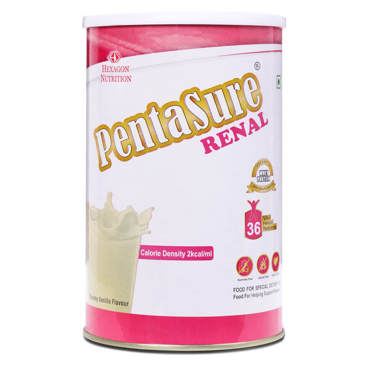 Pentasure Renal Creamy Vanilla Flavour Powder, 400 gm, Pack of 1 Pentasure Renal Creamy Vanilla Flavour Powder, 400 gm, Pack of 1