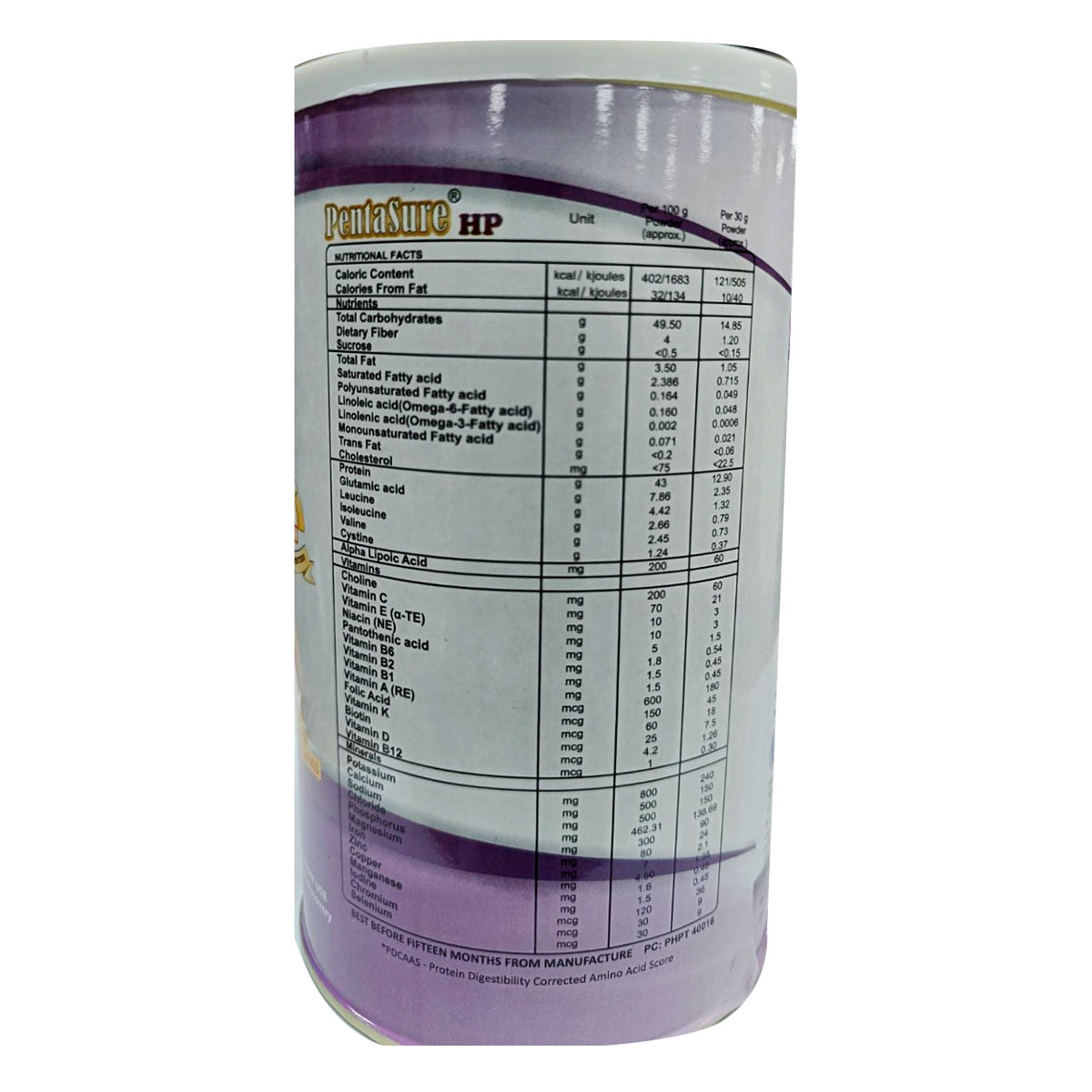 Pentasure HP Banana & Vanilla Flavour Whey Protein Powder, 400 gm Tin, Pack of 1 Pentasure HP Banana & Vanilla Flavour Whey Protein Powder, 400 gm Tin, Pack of 1