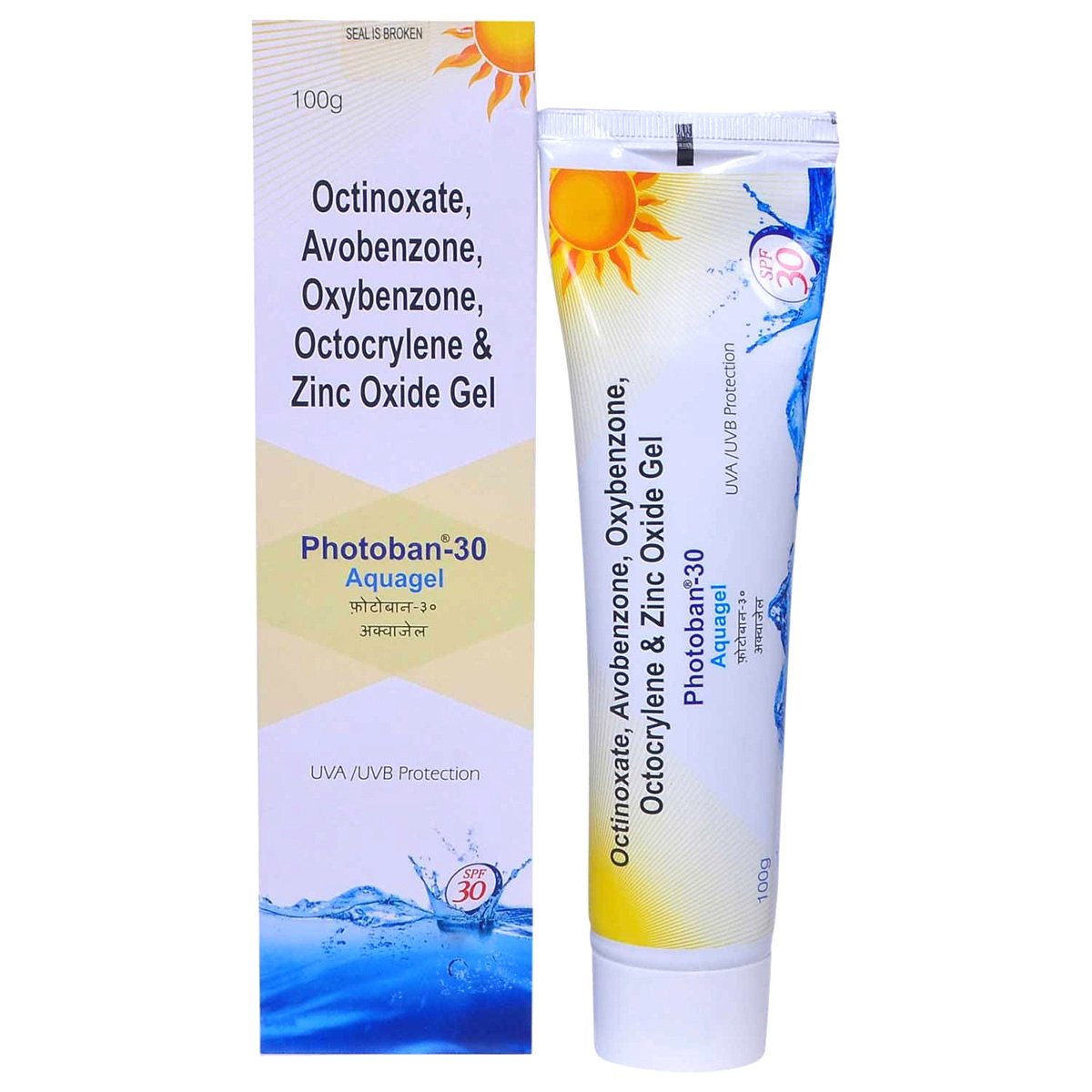 Photoban 30 Aqua Gel 100 gm, Pack of 1 Photoban 30 Aqua Gel 100 gm, Pack of 1