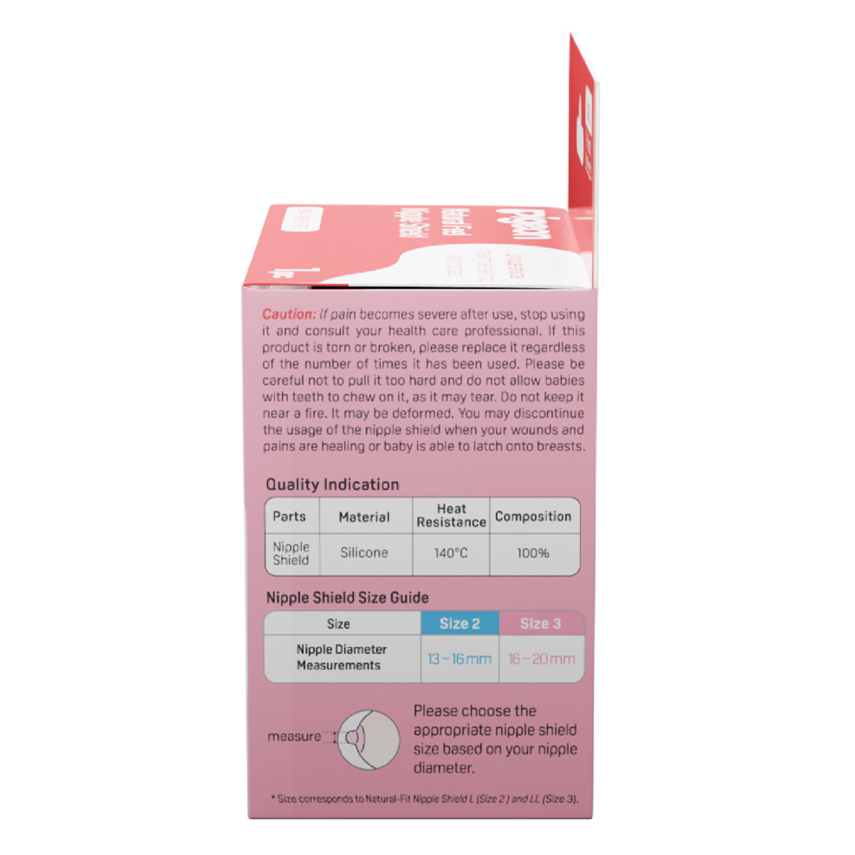 Pigeon Natural Feel Nipple Shield, 1 Count, Pack of 1 Pigeon Natural Feel Nipple Shield, 1 Count, Pack of 1