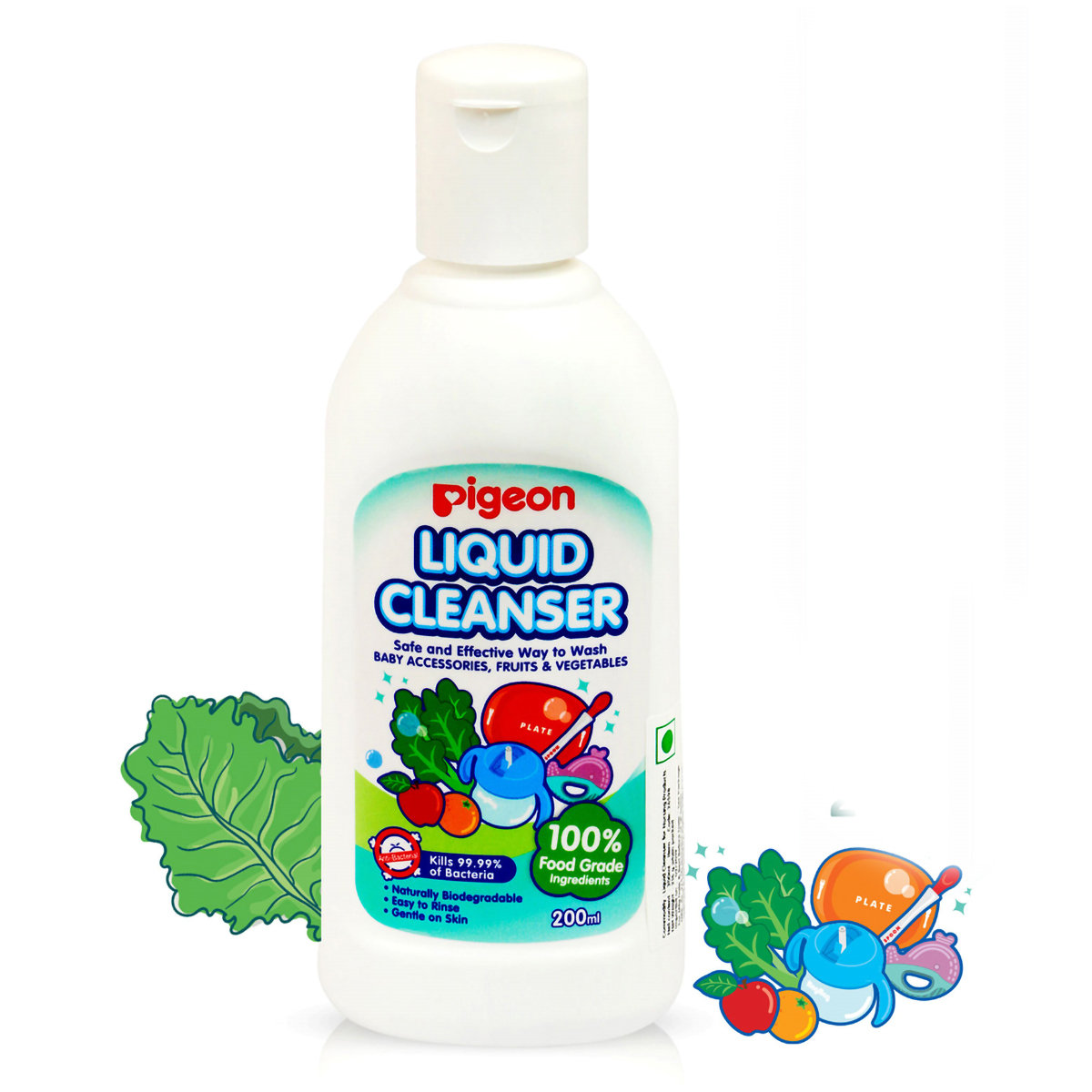Pigeon Liquid Cleanser, 200 ml, Pack of 1 Pigeon Liquid Cleanser, 200 ml, Pack of 1
