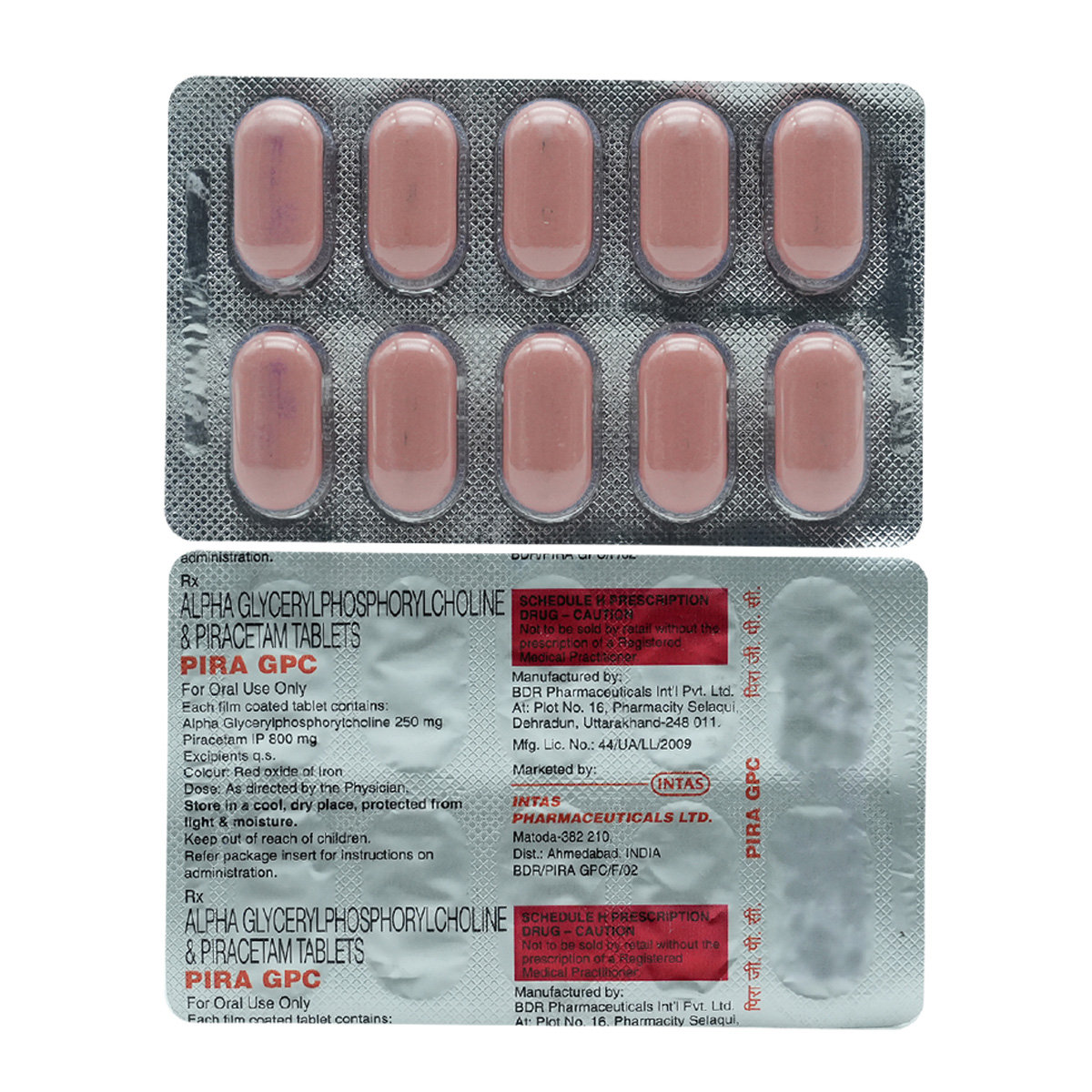 Pira GPC Tablet 10's, Pack of 10 TabletS Pira GPC Tablet 10's, Pack of 10 TabletS