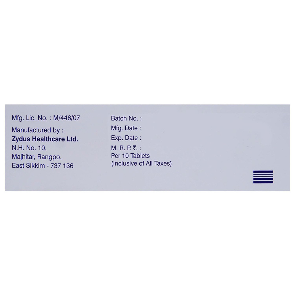 Pivasta 4 Tablet 10's, Pack of 10 TABLETS Pivasta 4 Tablet 10's, Pack of 10 TABLETS