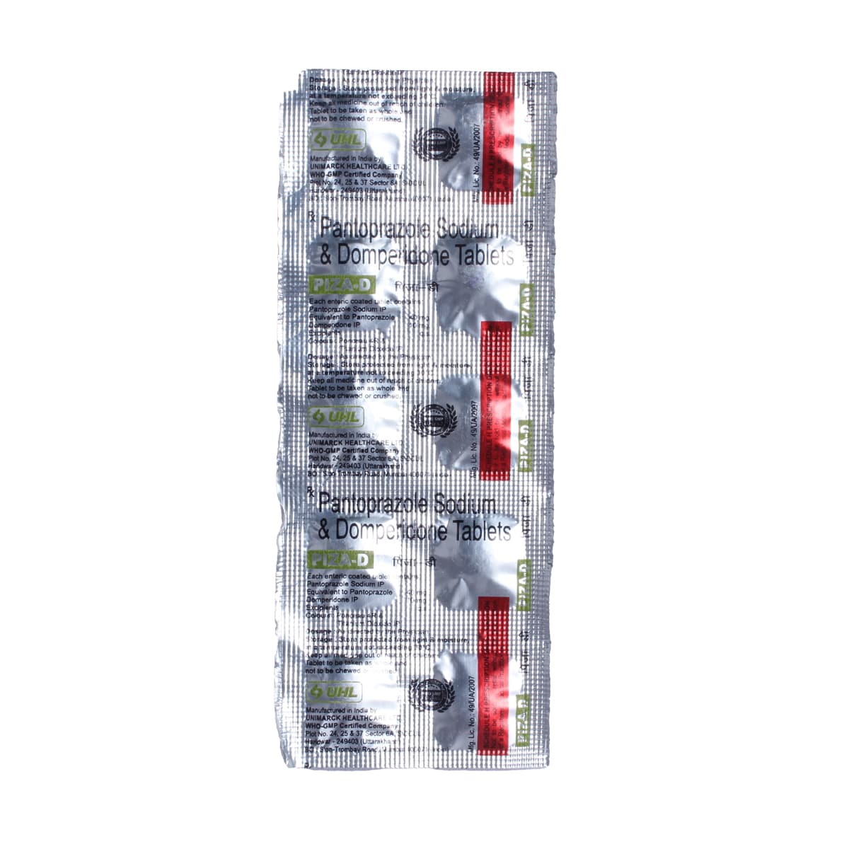 Piza-D Tablet 10's, Pack of 10 Piza-D Tablet 10's, Pack of 10