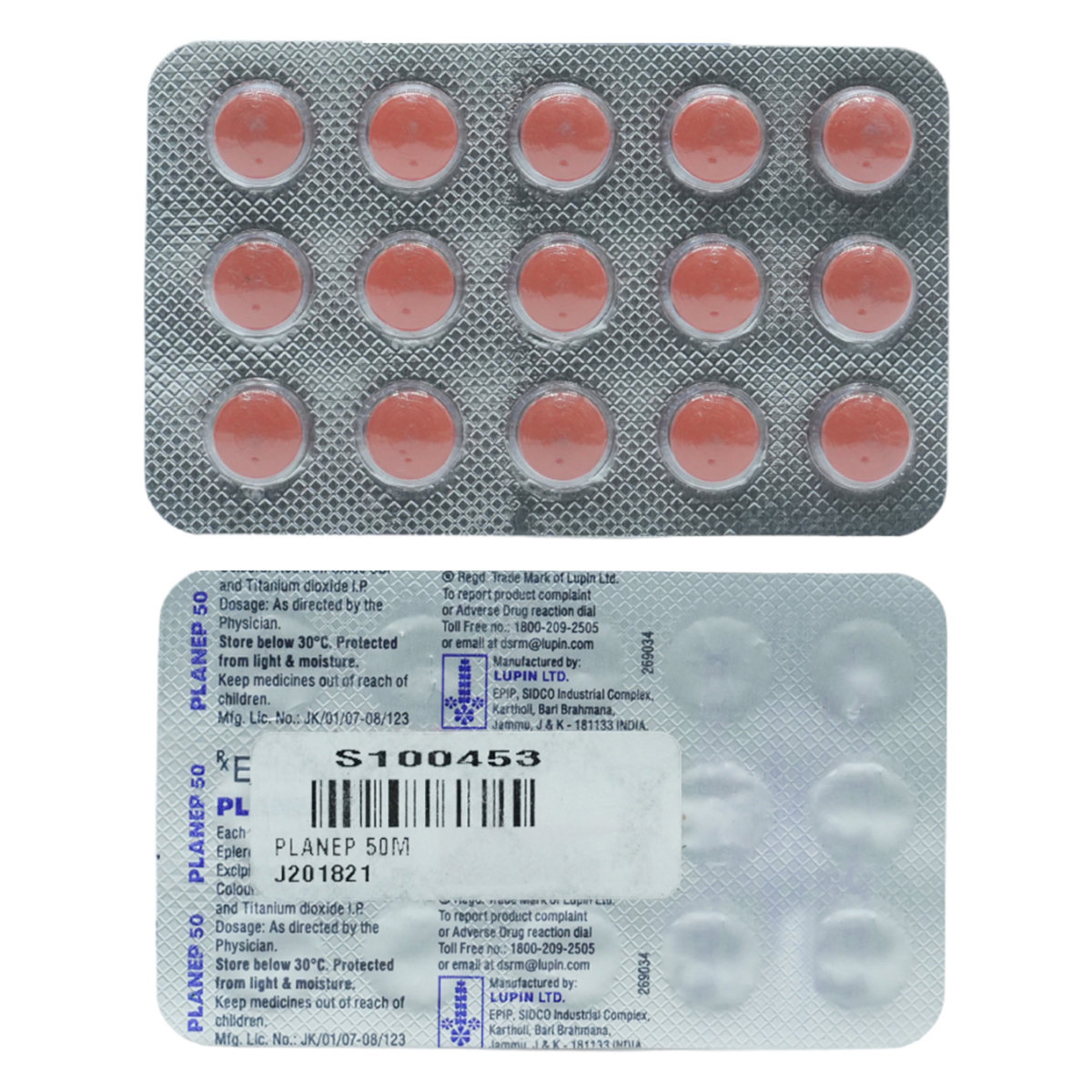 Planep 50 mg Tablet 15's, Pack of 15 TABLETS Planep 50 mg Tablet 15's, Pack of 15 TABLETS