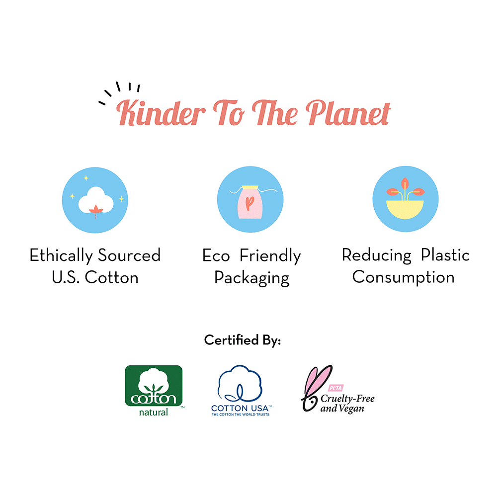 Plush 100% Pure US Cotton Ultra Thin Sanitary Pads, 7 Count, Pack of 1 Plush 100% Pure US Cotton Ultra Thin Sanitary Pads, 7 Count, Pack of 1