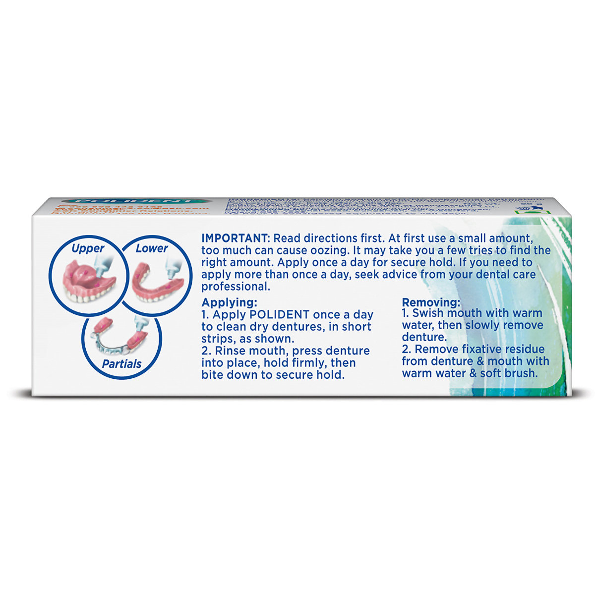 Polident Denture Fixative Cream, 20 gm, Pack of 1 Polident Denture Fixative Cream, 20 gm, Pack of 1