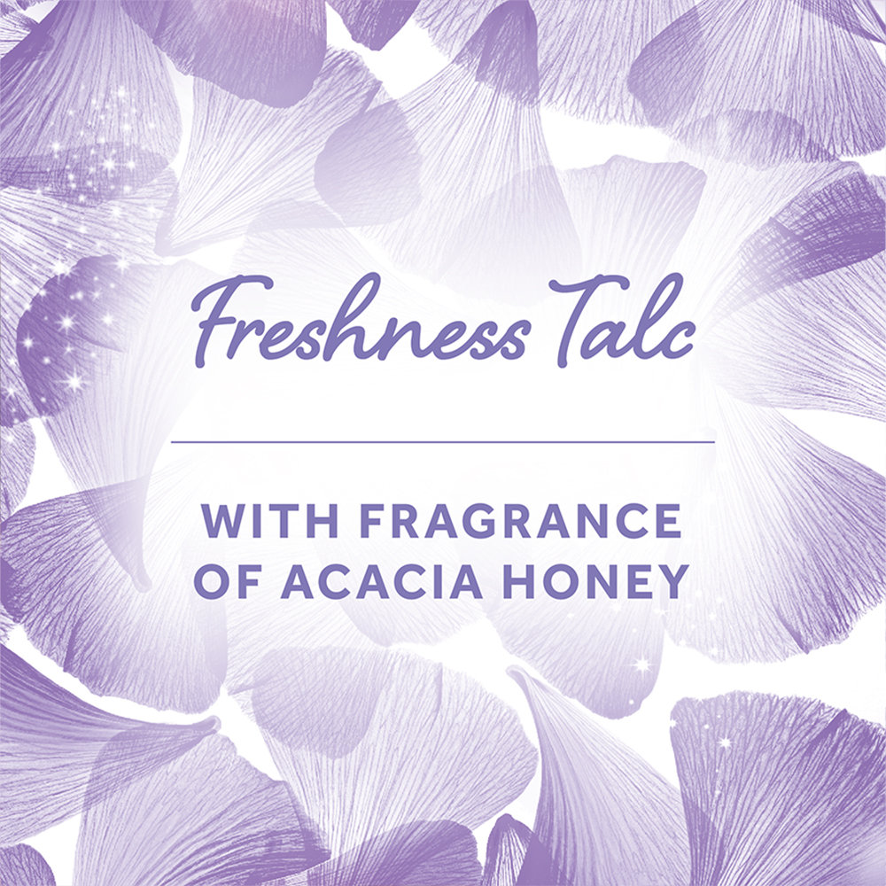 Pond's Magic Acacia Honey Freshness Talc Powder 100 gm | Reduce Sweat | Controls Body Odour With Fragrance Of Acacia Honey | Ideal For Both Men & Women, Pack of 1 Pond's Magic Acacia Honey Freshness Talc Powder 100 gm | Reduce Sweat | Controls Body Odour With Fragrance Of Acacia Honey | Ideal For Both Men & Women, Pack of 1