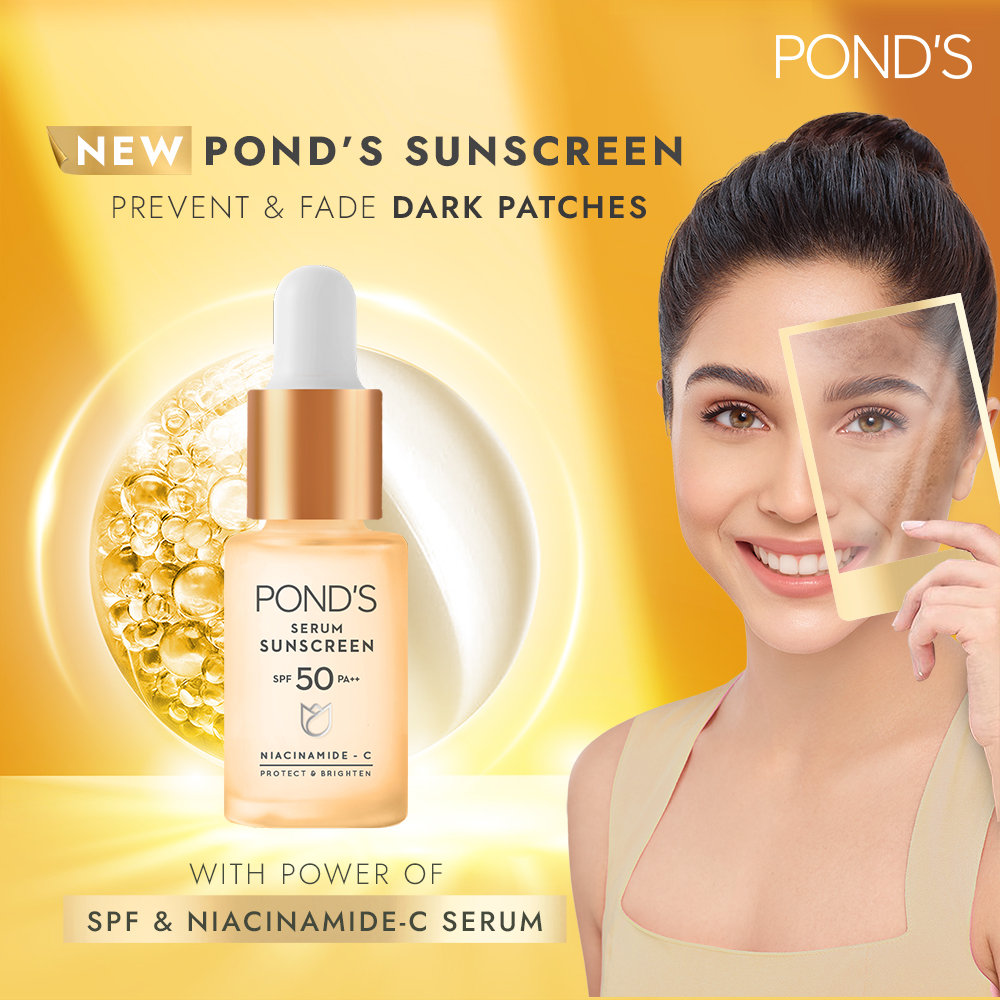 Pond's Serum SPF 50 PA++ UVA Sunscreen Serum, 14 ml, Pack of 1 Pond's Serum SPF 50 PA++ UVA Sunscreen Serum, 14 ml, Pack of 1