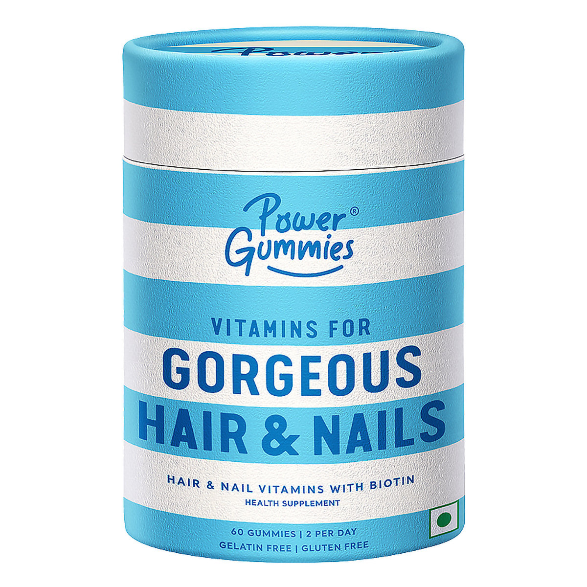 Power Gummies Hair & Nail Vitamins with Biotin Mixed Berry Flavour Gummies, 60 Count, Pack of 1 Power Gummies Hair & Nail Vitamins with Biotin Mixed Berry Flavour Gummies, 60 Count, Pack of 1