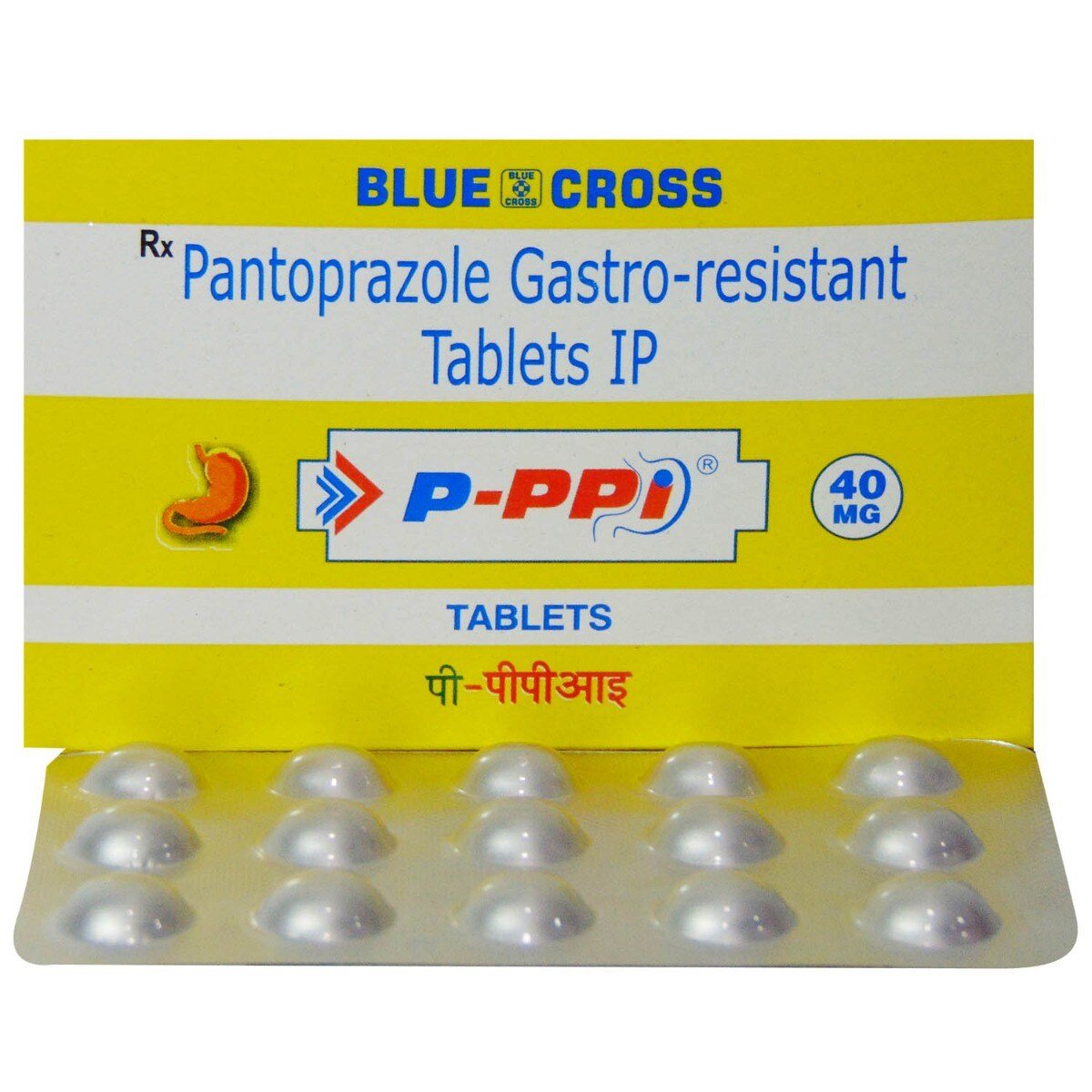 P-Ppi 40 mg Tablet 15's, Pack of 15 TabletS P-Ppi 40 mg Tablet 15's, Pack of 15 TabletS