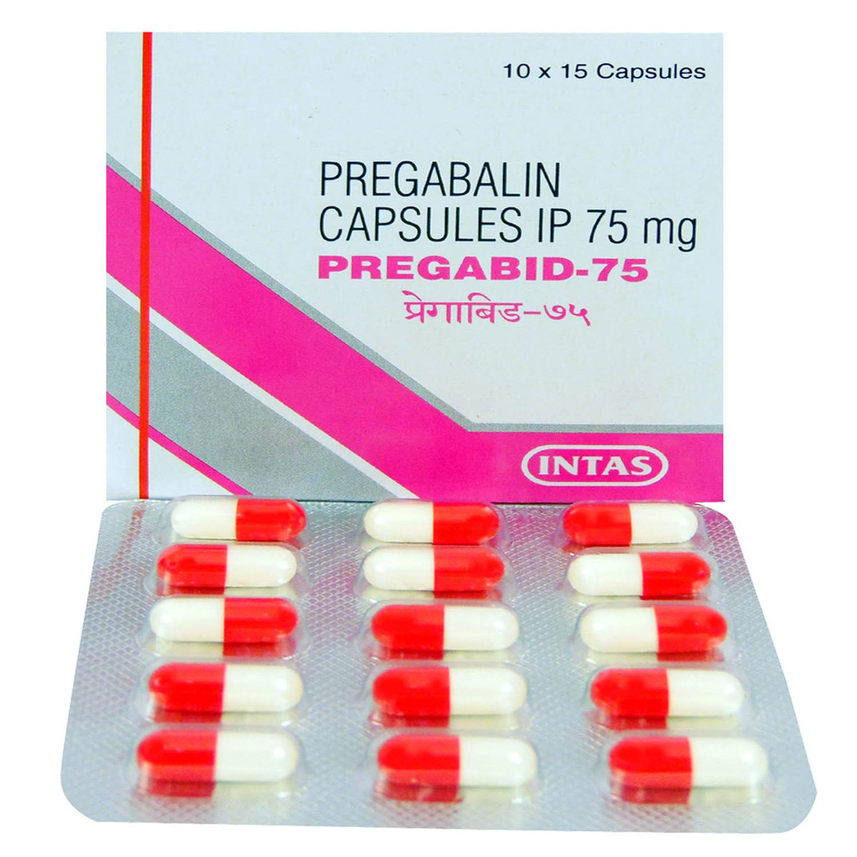 Pregabid 75 Capsule 15's, Pack of 15 CAPSULES Pregabid 75 Capsule 15's, Pack of 15 CAPSULES