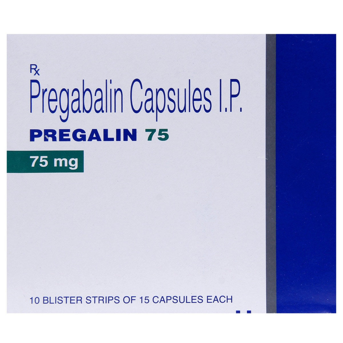 Pregalin 75 Capsule 15's, Pack of 15 CAPSULES Pregalin 75 Capsule 15's, Pack of 15 CAPSULES