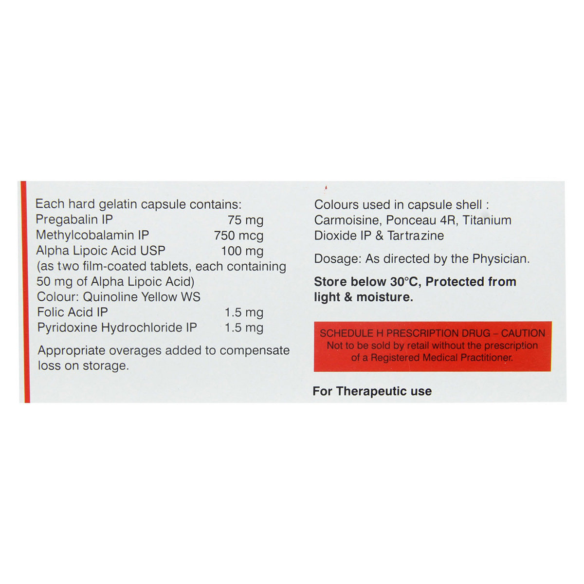 Pregadoc Plus Capsule 10's, Pack of 10 CAPSULES Pregadoc Plus Capsule 10's, Pack of 10 CAPSULES