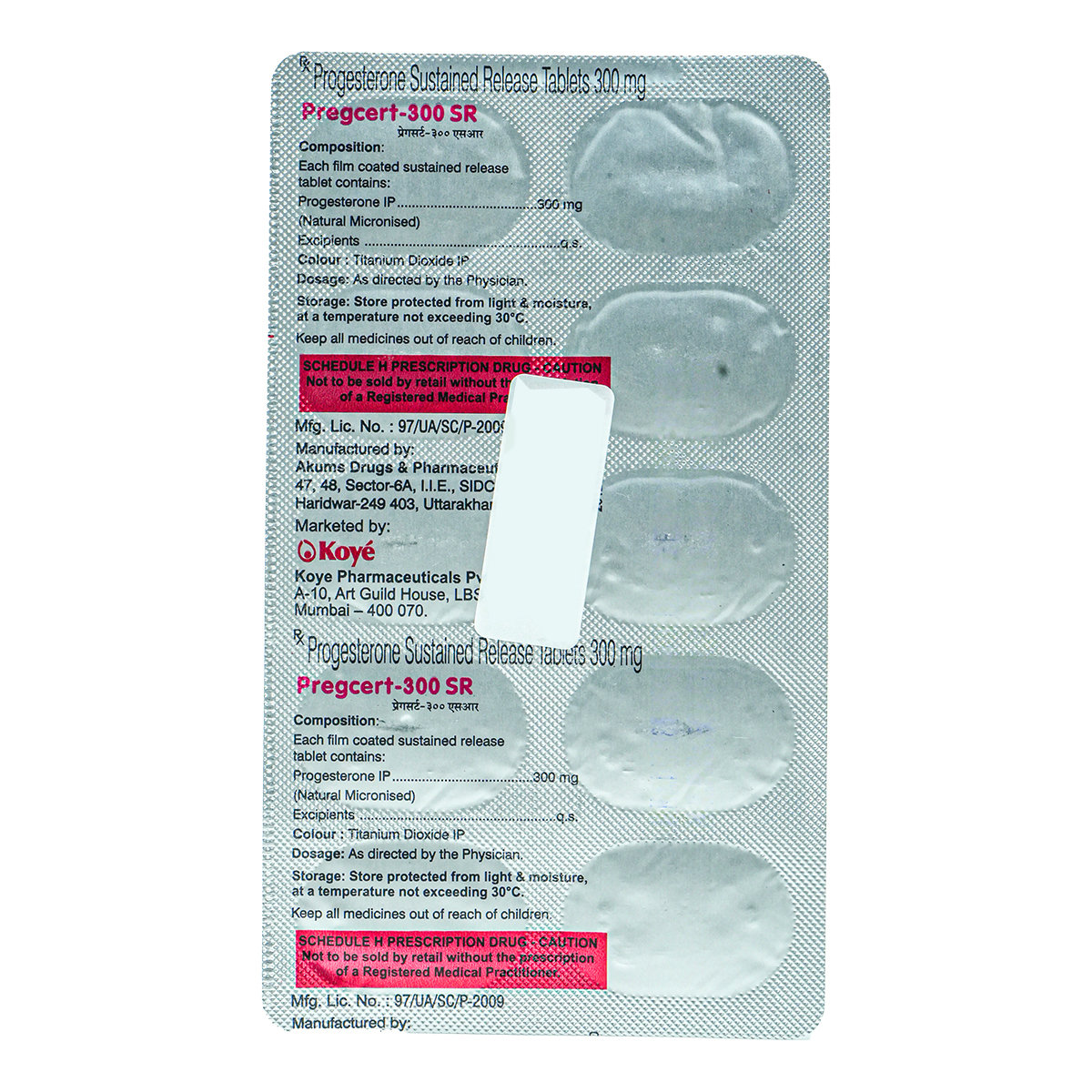 Pregcert-300 SR Tablet 10's, Pack of 10 TABLETS Pregcert-300 SR Tablet 10's, Pack of 10 TABLETS
