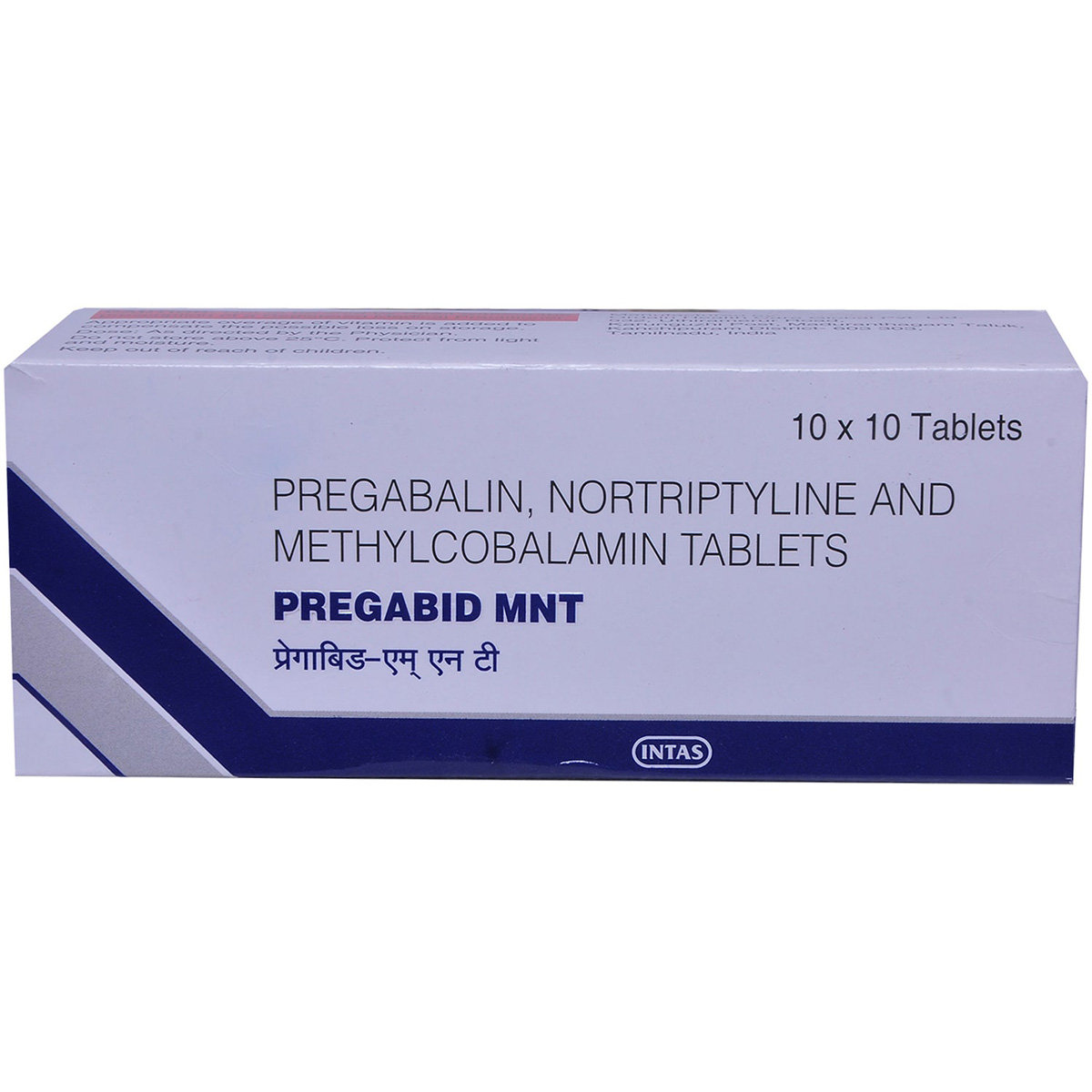 Pregabid MNT Tablet 10's, Pack of 10 TABLETS Pregabid MNT Tablet 10's, Pack of 10 TABLETS