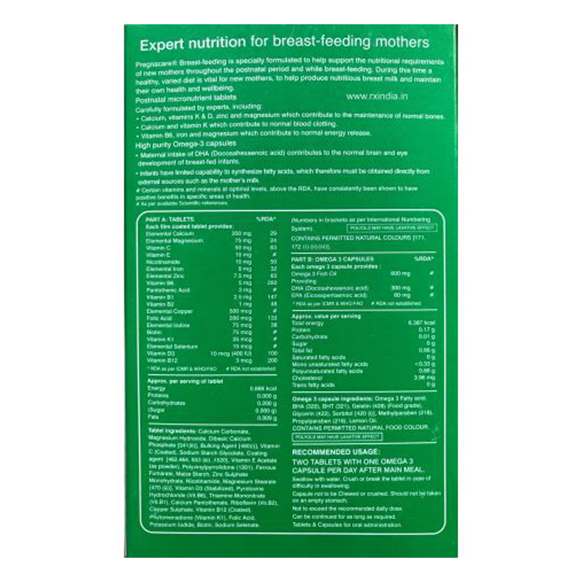 Pregnacare Breast Feeding Combi Kit, Pack of 1 Pregnacare Breast Feeding Combi Kit, Pack of 1