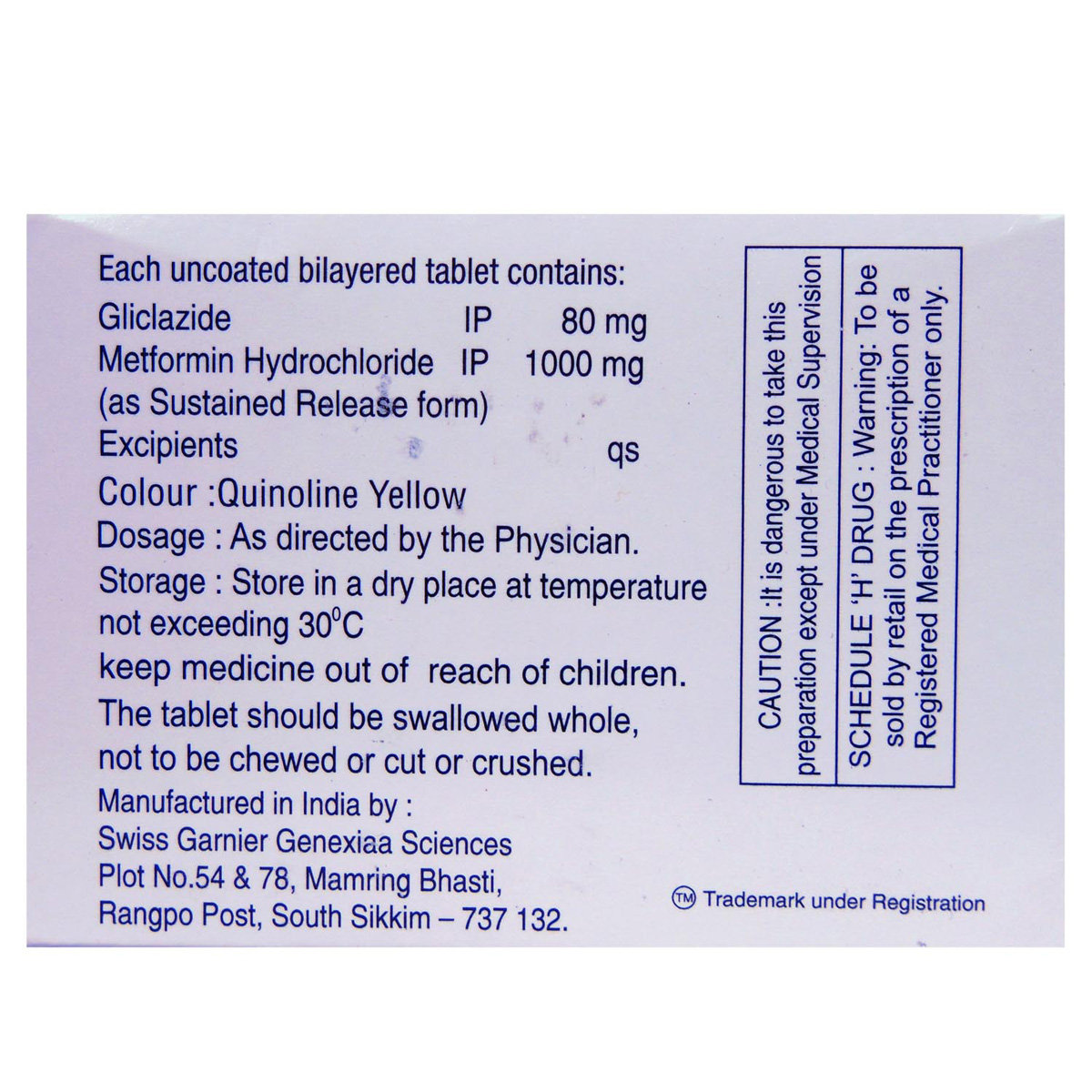 Prizide M 80 Forte Tablet 10's, Pack of 10 TABLETS Prizide M 80 Forte Tablet 10's, Pack of 10 TABLETS