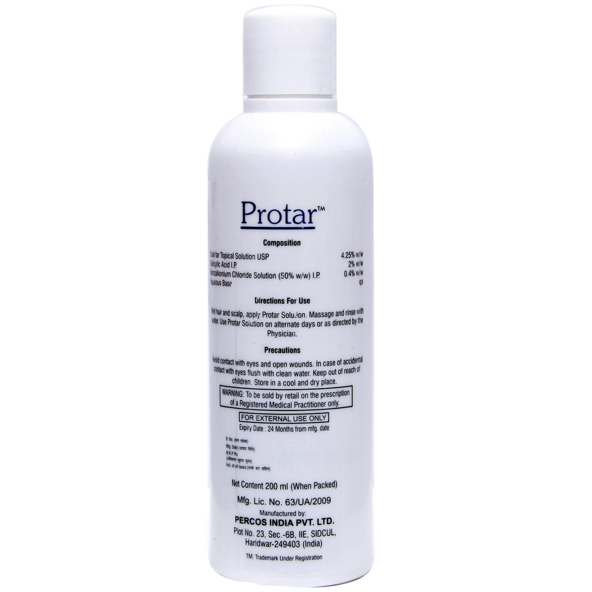 Protar Scalp Solution 200 ml, Pack of 1 Protar Scalp Solution 200 ml, Pack of 1