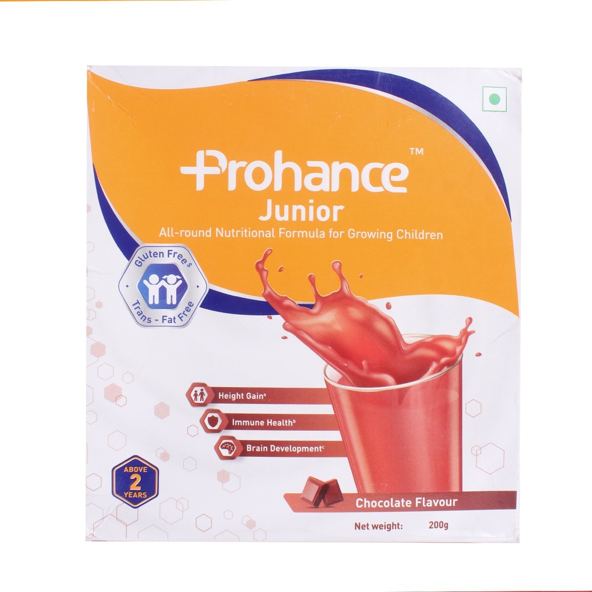 Prohance Junior Chocolate Flavour Powder 200 gm, Pack of 1 Prohance Junior Chocolate Flavour Powder 200 gm, Pack of 1