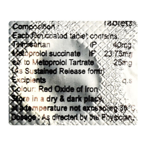 Prosartan MT Tablet 10's, Pack of 10 TABLETS Prosartan MT Tablet 10's, Pack of 10 TABLETS